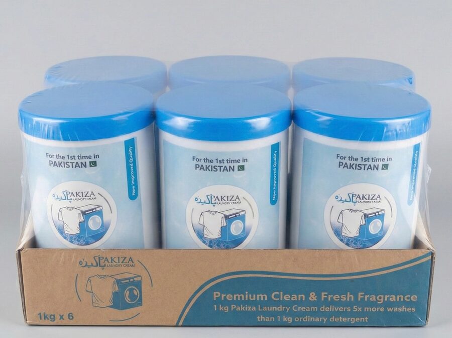 Pakiza Laundry Cream carton pack, bulk wholesale laundry detergent for dealers and retailers